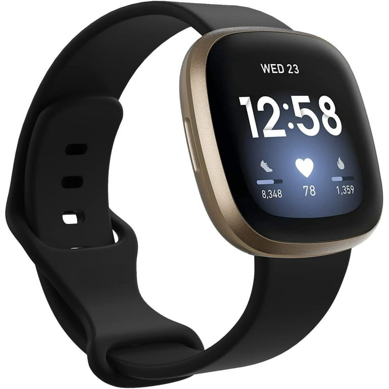 MYKOMI Soft Silicone Band Compatible with Fitbit Versa 4/Versa - Main Image