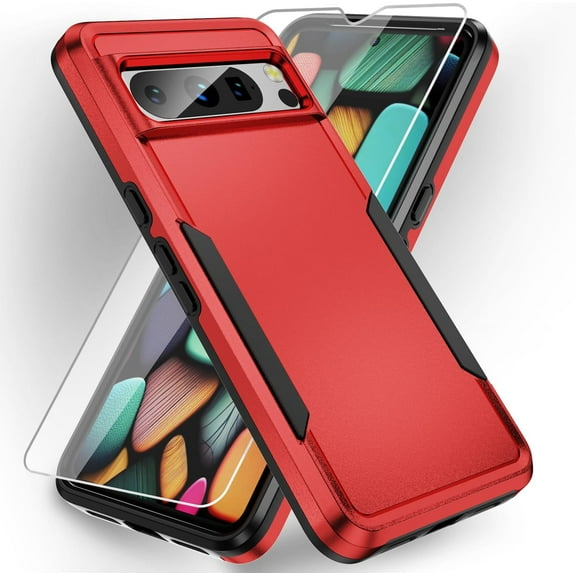 MYKOMI for Google Pixel 8 Pro Case,Pixel 8 Pro Case with Screen Protector, Heavy-Duty Tough Rugged Shockproof Protective Case for Google Pixel 8 Pro