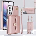 thumbnail image 1 of MYKOMI for Samsung Galaxy S21 Case 6.2 Inch, Crossbody Purse Wristlet Shoulder Strap Trendy Protective Cover for Galaxy S21, 1 of 6