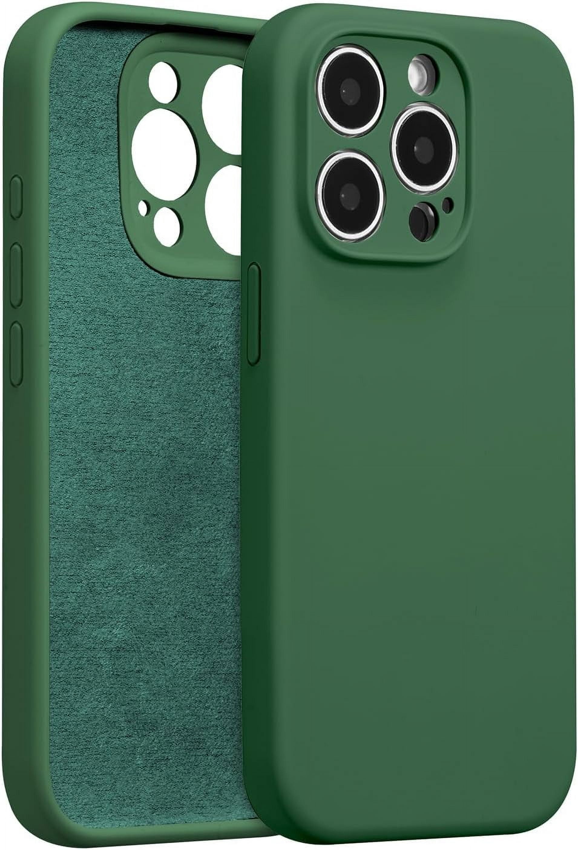 MYKOMI for iPhone 13 Pro Max Case Silicone,with [Full Camera Protection][Soft Anti-Scratch Microfiber Lining],Liquid Silicone Ultra Slim Shockproof Phone Case for Men Women Girls