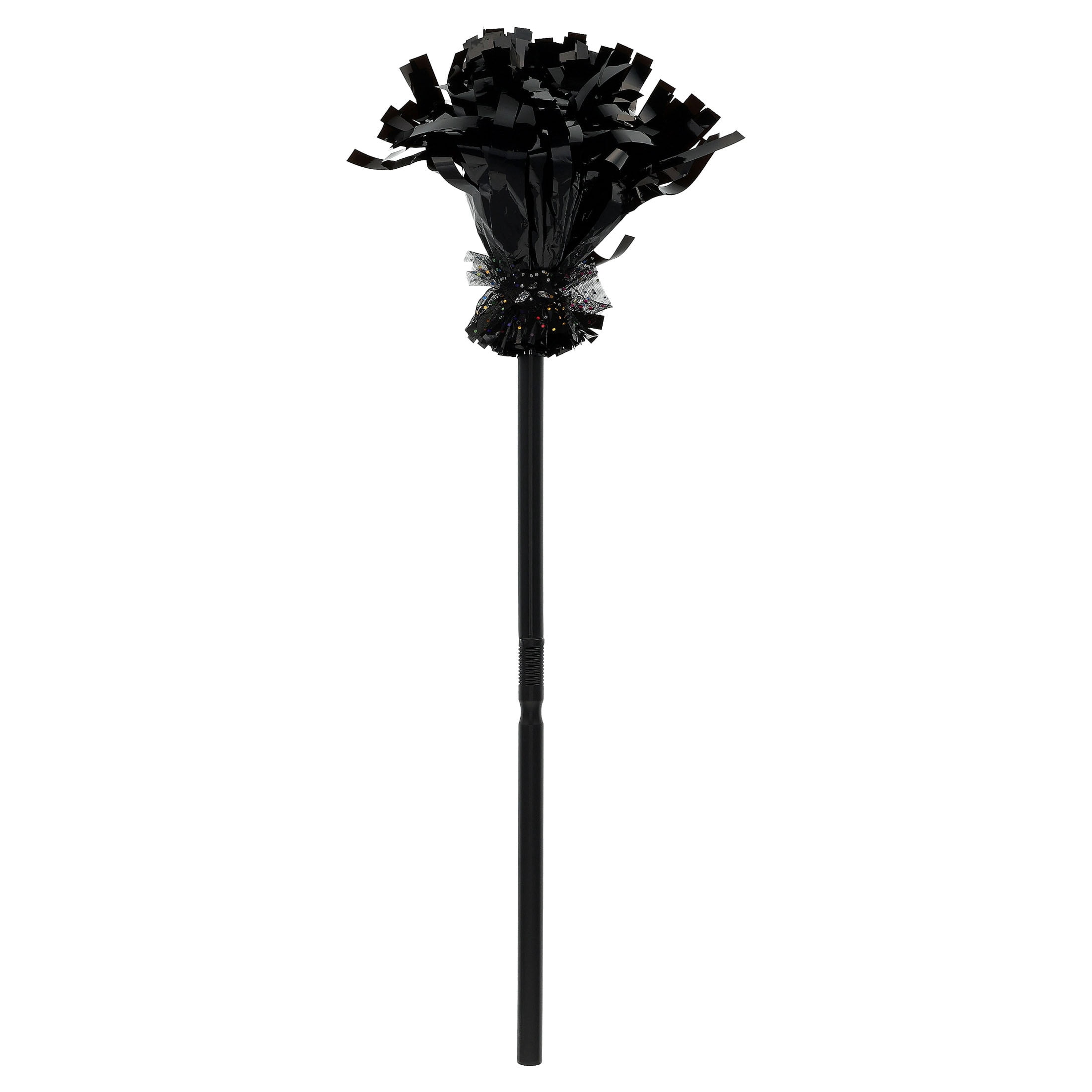 Mylar Broom Toy Costume Accessory for Children, Black, Halloween by Way To Celebrate