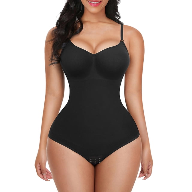 SHAPSHE Low Back Shapewear U Plunge Strapless Bodysuit For Women Tummy Control Built In Bra Thigh Slimmer Body Shaper For Sale | Katy, TX | Nellis Auction