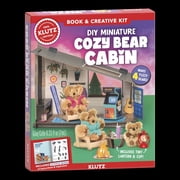 DIY Miniature Cozy Bear Cabin, Hardcover