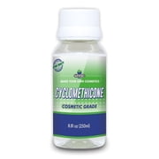 MYOC Cyclomethicone Liquid, Cosmetic Grade for Hair Serum, Skin, Spray, Making Cosmetic, Cyclomethicone Bulk- 8 Oz
