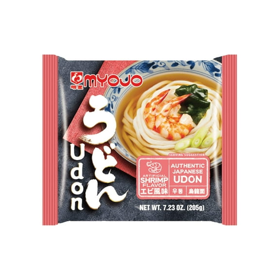 Myojo Udon Shrimp Flavor Noodles, 7.22 oz