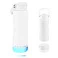 thumbnail image 1 of MYONAZ Insulated Water Bottle with Lantern, 18oz Stainless Steel Tumbler with Detachable Camping Light for Night Activities(White), 1 of 10