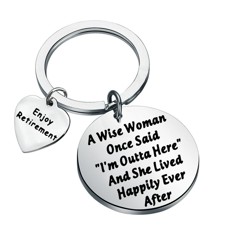 Retirement keychain sale