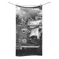 thumbnail image 1 of MYPOP Ancient Car Shower Towel Bathroom Bath Towel 30x56 inches, 1 of 3
