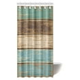 thumbnail image 1 of MYPOP Antique Old Planks American Style Western Rustic Wooden Fabric Bathroom Shower Curtain 36 X 72 Inches, 1 of 2
