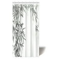 thumbnail image 1 of MYPOP Asian Decor Shower Curtain, Asian Wash Painting (sumi-e) Style Bamboo Forest Bathroom Set with Hooks, 36 X 72 Inches, 1 of 3