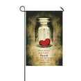 thumbnail image 1 of MYPOP Bible Verse Love Bottom Garden Flag 28x40 inches Outdoor Celebrating Holidays Decor, 1 of 1