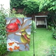 thumbnail image 1 of MYPOP Cardinals in Stained Glass Illustration Decor Garden Flag 12x18 inches, 1 of 1
