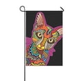 thumbnail image 1 of MYPOP Colorful Cat Yard Garden Flag 28 x 40 Inches, 1 of 1