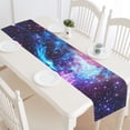 thumbnail image 1 of MYPOP Galaxy Space Table Runner Home Decor 14x72 Inch, Universe Nebula Cloud Table Cloth Runner for Wedding Party Banquet Decoration, 1 of 6