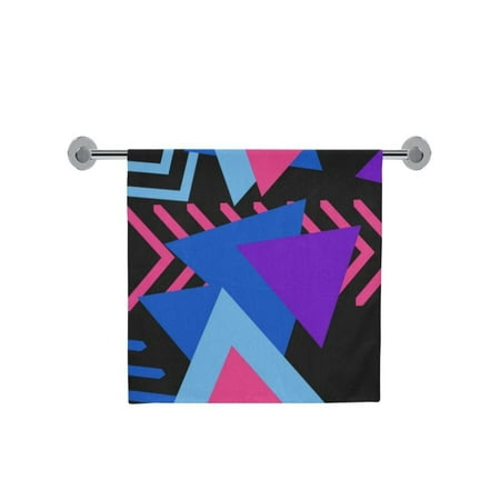 MYPOP Geometric Pattern Shower Towel Bathroom Bath Towel 30x56 inches