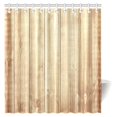 thumbnail image 1 of MYPOP Grunge Decor Shower Curtain, Vintage Rustic Wooden Wall Photo Fabric Bathroom Shower Curtain Set with Hooks, 66 X 72 Inches, 1 of 2