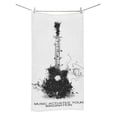 thumbnail image 1 of MYPOP Guitar Bathroom Body Shower Towel Bath Wrap For Home Outdoor Travel Use Beach Bath Towels 30x56 inches, 1 of 3