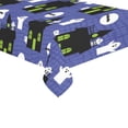 thumbnail image 1 of MYPOP Halloween Ghost Castle House Tablecloth Set 60x104 Inches - Happy Halloween Gifts Tablecover Desk Table Cloth Cover for Wedding Party Decor, 1 of 6