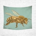 thumbnail image 1 of MYPOP Honey Bee Wall Tapestry 51x60 inches Wall Hanging Tapestries, 1 of 3