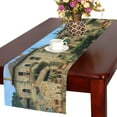 thumbnail image 1 of MYPOP Italian Country Villas Cotton Linen Table Runner 16x72 Inches, 1 of 5