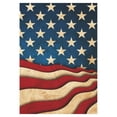 thumbnail image 1 of MYPOP Memorial Independence Day USA American Flag Long Garden Flag House Banner 28 x 40 inch, 1 of 1