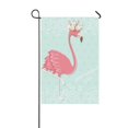 thumbnail image 1 of MYPOP Pink Flamingo Wedding Garden Flag House Banner 12 x 18 inch, 1 of 1