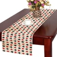 thumbnail image 1 of MYPOP Poker Suits Table Runner Placemat 16x72 inches, Vintage Black and Red Tablecloth for Office Kitchen Dining Wedding Party Home Decor, 1 of 6