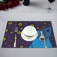 thumbnail image 1 of MYPOP Rodrigue blue dog Kitchen Table Mat Placemats for Dining Table 12x18 inches, 1 of 5