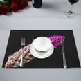 thumbnail image 1 of MYPOP Simple and Pure Flower Bud Table Placemat Food Mat 12x18 Inches Non Slip Table Mat, 1 of 5