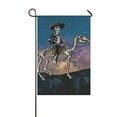 thumbnail image 1 of MYPOP Skull Riding Horse Skeleton Yard Garden Flag 28 x 40 Inches, 1 of 1