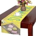 thumbnail image 1 of MYPOP Summer Break Fun Party Cotton Linen Table Runner 14x72 Inches, 1 of 5