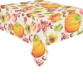 thumbnail image 1 of MYPOP Thanksgiving Autumn Leaf Pumpkin Tablecloth Sets 52x70 Inches - Harvest Fruit and Vegetable Tablecover Desk Sofa Table Cloth Cover for Dinner Wedding Party Decoration, 1 of 6