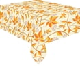 thumbnail image 1 of MYPOP Thanksgiving Fall Maple Leaves Tablecloth Sets 52x70 Inches - Yellow Harvest Autumn Leaf Desk Table Cloth Cover for Dinner Party Decoration, 1 of 6