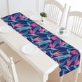 thumbnail image 1 of MYPOP Tropical Flower Plant Table Runner Home Decor 14x72 Inch, Tree Leaves Table Cloth Runner for Wedding Party Banquet Decoration, 1 of 6