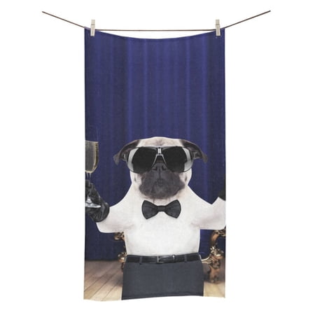 MYPOP Uniform Dog Shower Towel Bathroom Bath Towel 30x56 inches