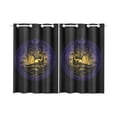 thumbnail image 1 of MYPOP Viking Emblem Viking Ship Window Curtain Kitchen Curtain 26x39 inches (Two Pieces), 1 of 3