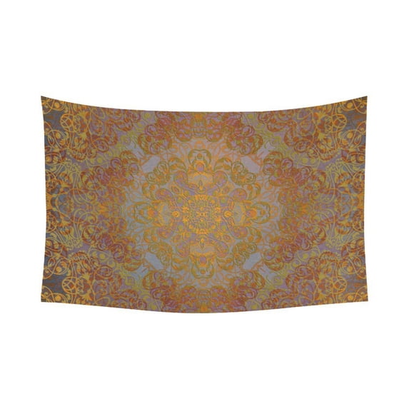 MYPOP Wall Art Magic Mandala 2 Wall Tapestry 90x60 inches