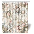 thumbnail image 1 of MYPOP Watercolor Bouquet of Beautiful Roses Shower Curtain, Exquisite Trendy Flower Print Bathroom Shower Curtain 60 By 72 Inches Long, 1 of 2