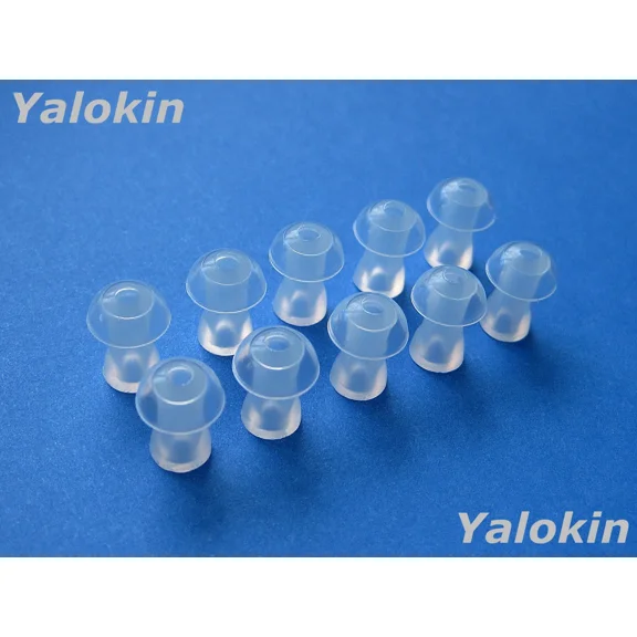 MYRAH- 10 Small Soft Replacement Mushroom Eartips Buds Gel For Klipsch In Ear Earphones