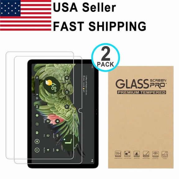 MYRAH- 2Pack Tempered Glass Screen Protector For Google Pixel Tablet