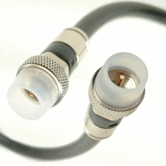 MYRAH- 30Ft Perfect Vision Bare Solid Copper Coaxial Rg6 Cable 3Ghz Directv Approved