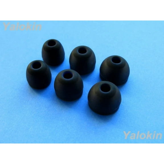 MYRAH- 6 Pcs S/M/L (Bk) Replacement Ear-Tips Earbuds For Jaybird X3 Wireless Headphones