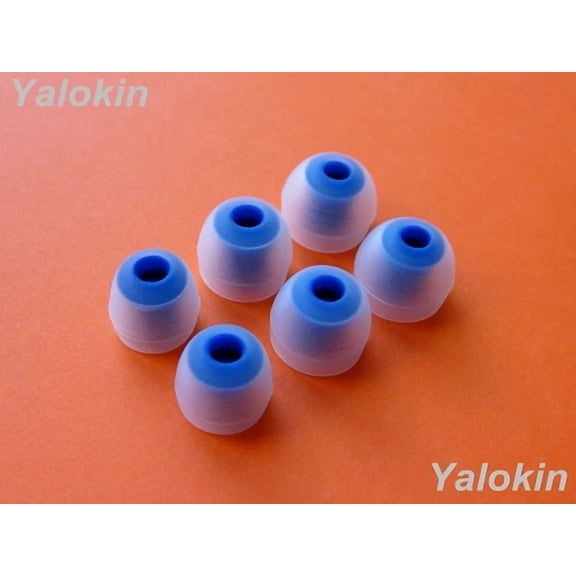 MYRAH- 6 Pcs S/M/L (C-Bl) Replacement Eargels Tips For Jaybird X3 Headphones