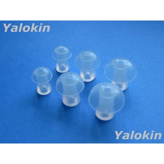 MYRAH- 6Pcs New S/M/L Soft Replacement Mushroom Ear Tips For Etymotic In Ear Earphones