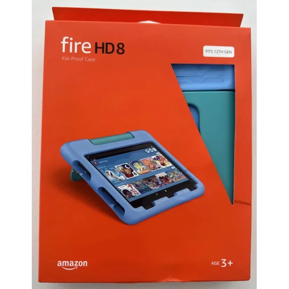 MYRAH- Amazon Fire Hd 8 Tablet Kid-Proof Case 12Th Gen 2022 Release - Blue