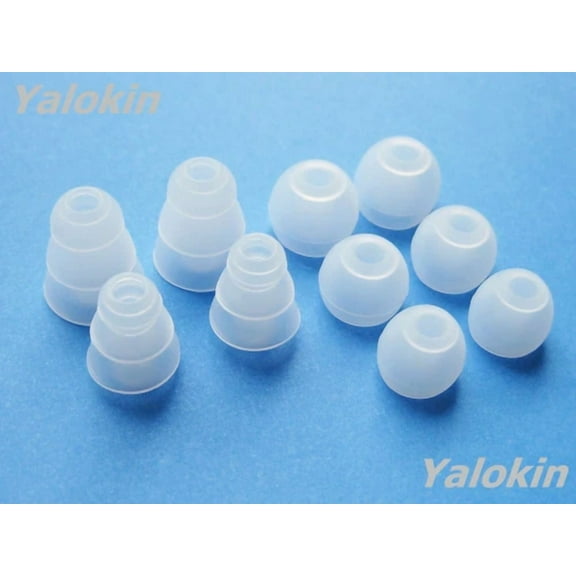 MYRAH- Clear Set Replacement Comfort Soft Eartips Earbuds For Monster In-Ear Earphones