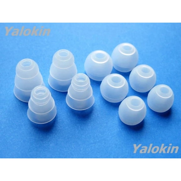 MYRAH- Clear Set Replacement Eartips Earbuds For Jaybird Freedom And Freedom Sprint