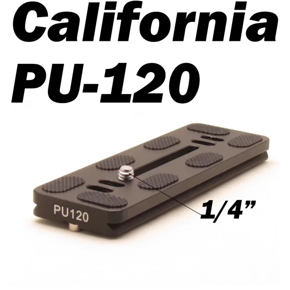 MYRAH- Pu-120 Quick Release Plate For Benro B0 B1 B2 J1 N1 Tripod Ball Head Arca Swiss