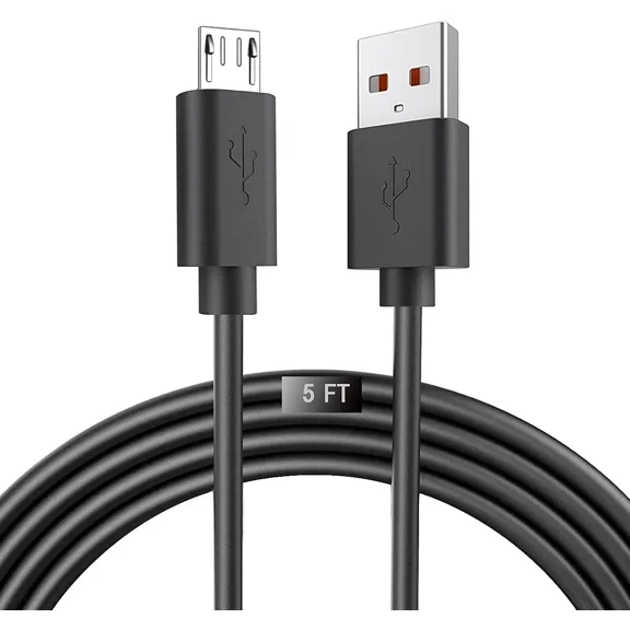MYRAH- Replacement Micro Usb Charger Cord For Jbl Clip 3, 2, Flip 4, Black
