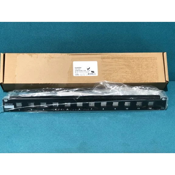MYRAH- Suttle Sst 1Ru 12-Port Speedstar Blank Patch Panel, Part# Star191Ru-12B